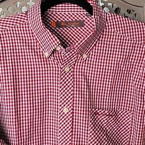 Ben Sherman NWOT gingham dress shirt